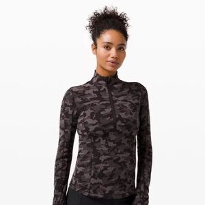 lululemon run briskly half-zip